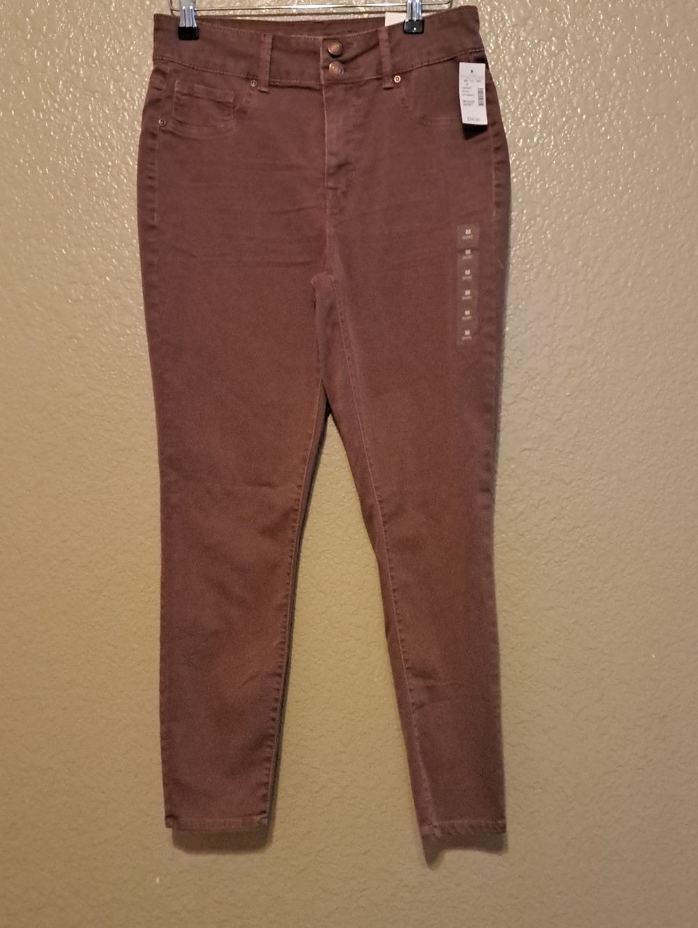 NWT Maurices M Jeans High Rise Denim Flex Jegging. Size M Short.